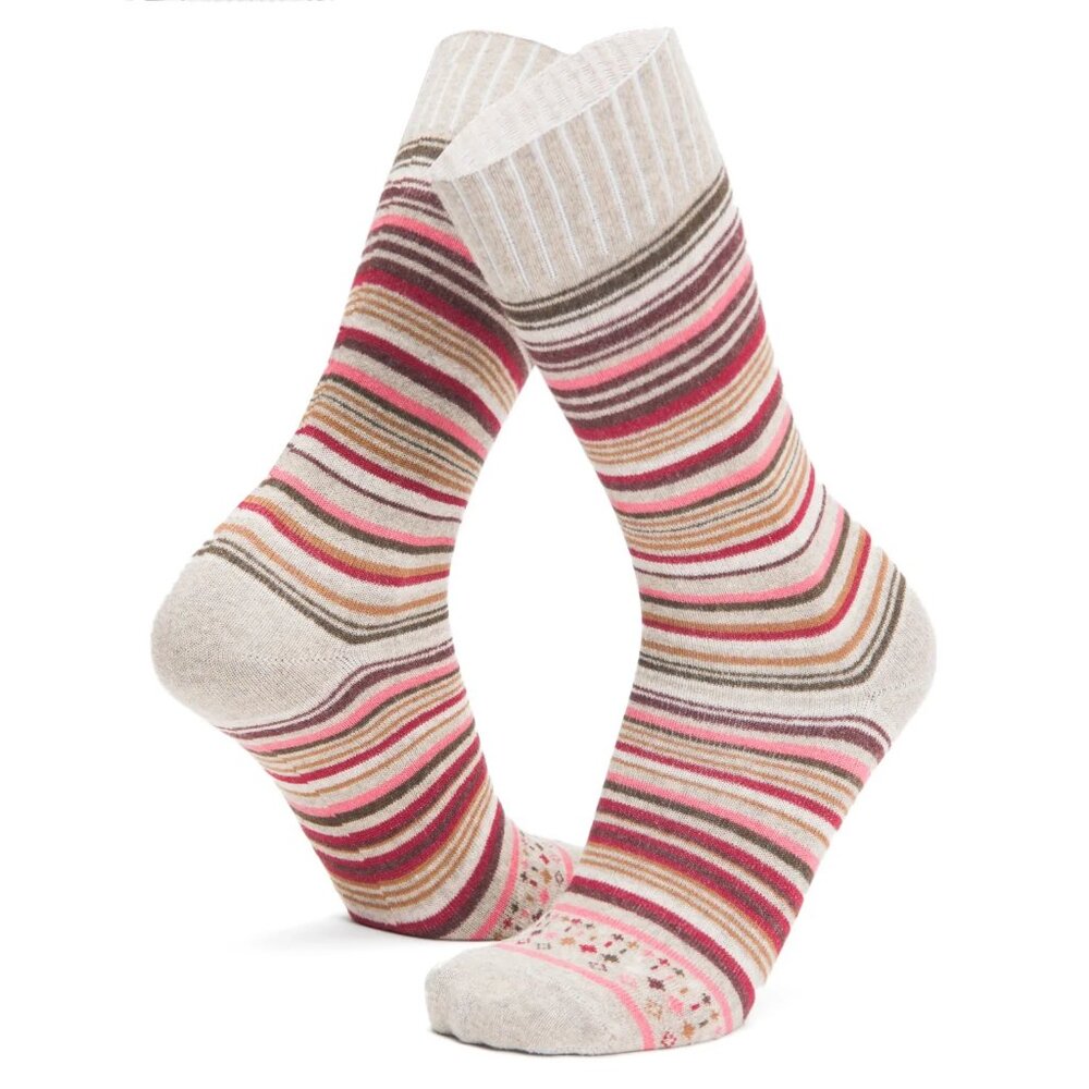 Wigwam Inline Everyday Crew Sock - Medium - Khaki